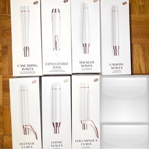 7 Piece T3 Convertible Curling Iron Set